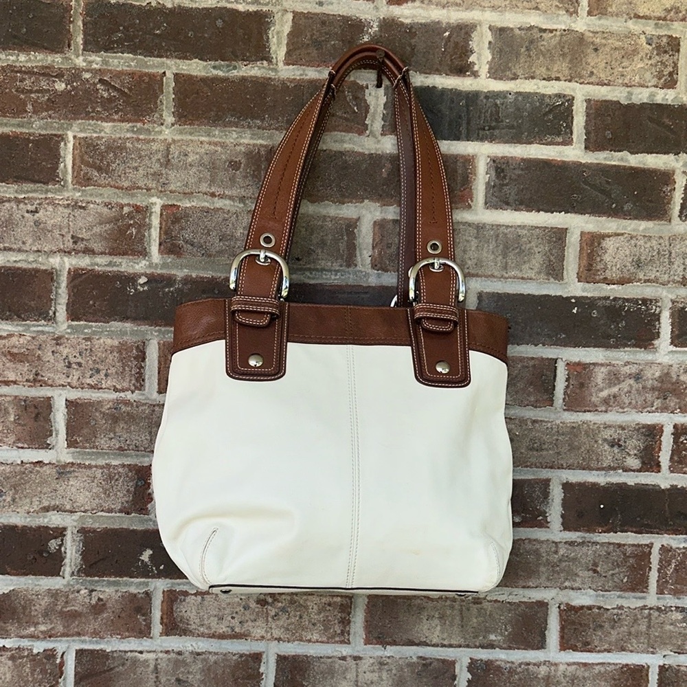 Vintage Coach Leather Purse Bag - Picture 3 of 11